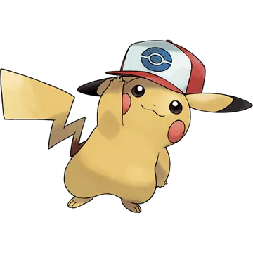 Pikachu · Unova Cap